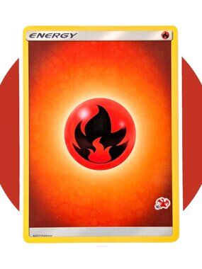 Sun & Moon Pokemon Card (CX14): Fire Energy Charizard Stamp 10